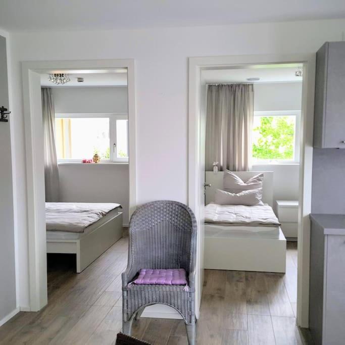 Ferienwohnung Wohnen Am Bach Haiming Exterior foto